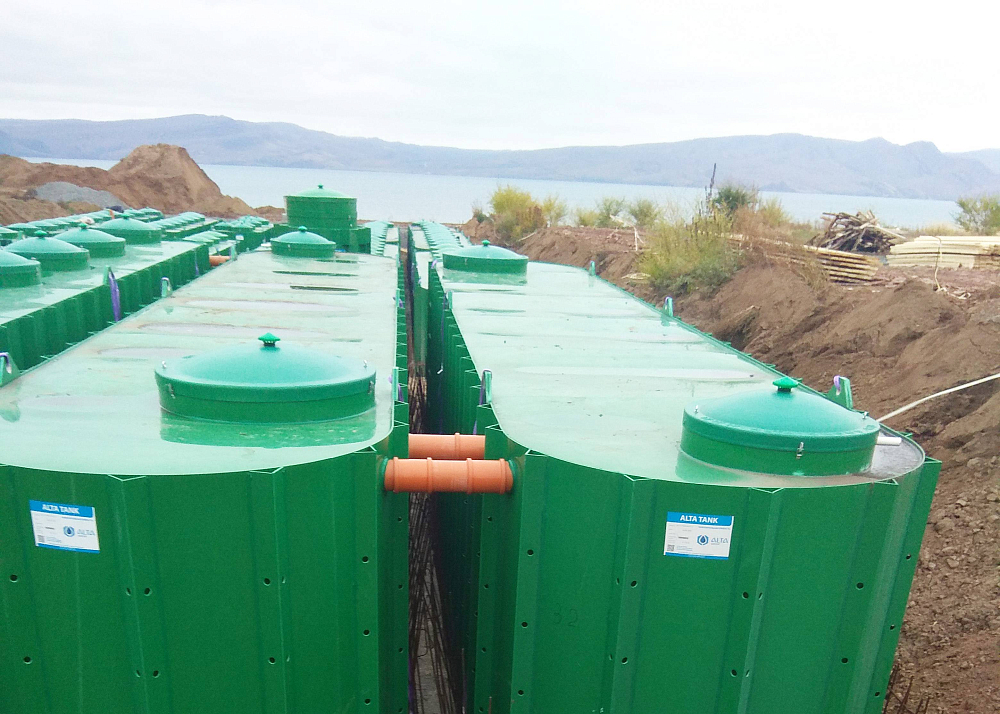 Хозяйственно-бытовой сток - 400 м3 в сутки, Красноярский край, с. Новоселово